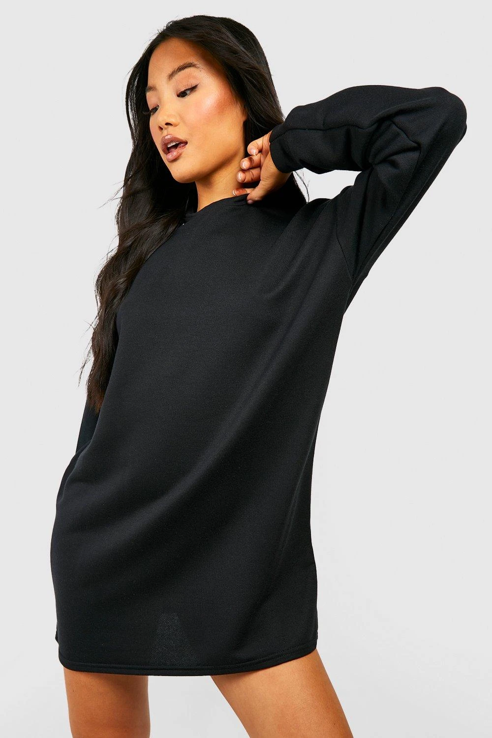 BOOHOO Petite - Robe Sweat Oversize Imprimé 4 BOOHOO Petite - Robe Sweat Oversize Imprimé – Image 2