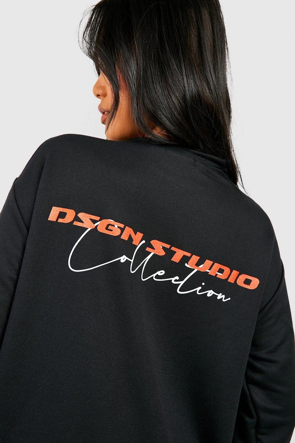 BOOHOO Petite - Robe Sweat Oversize Imprimé 6 BOOHOO Petite - Robe Sweat Oversize Imprimé – Image 4