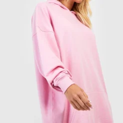 Robe Sweat Oversize à Capuche -Pas Cher Vêtue Diva Magasin gzz50783 bubblegum xl 3