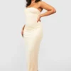 Grande Taille - Robe Mi-longue Premium 2 Grande Taille - Robe Mi-longue Premium -Pas Cher Vêtue Diva Magasin gzz50930 sand xl