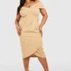 Grande Taille - Robe Corset à épaules Dénudées -Pas Cher Vêtue Diva Magasin gzz51412 stone xl scaled