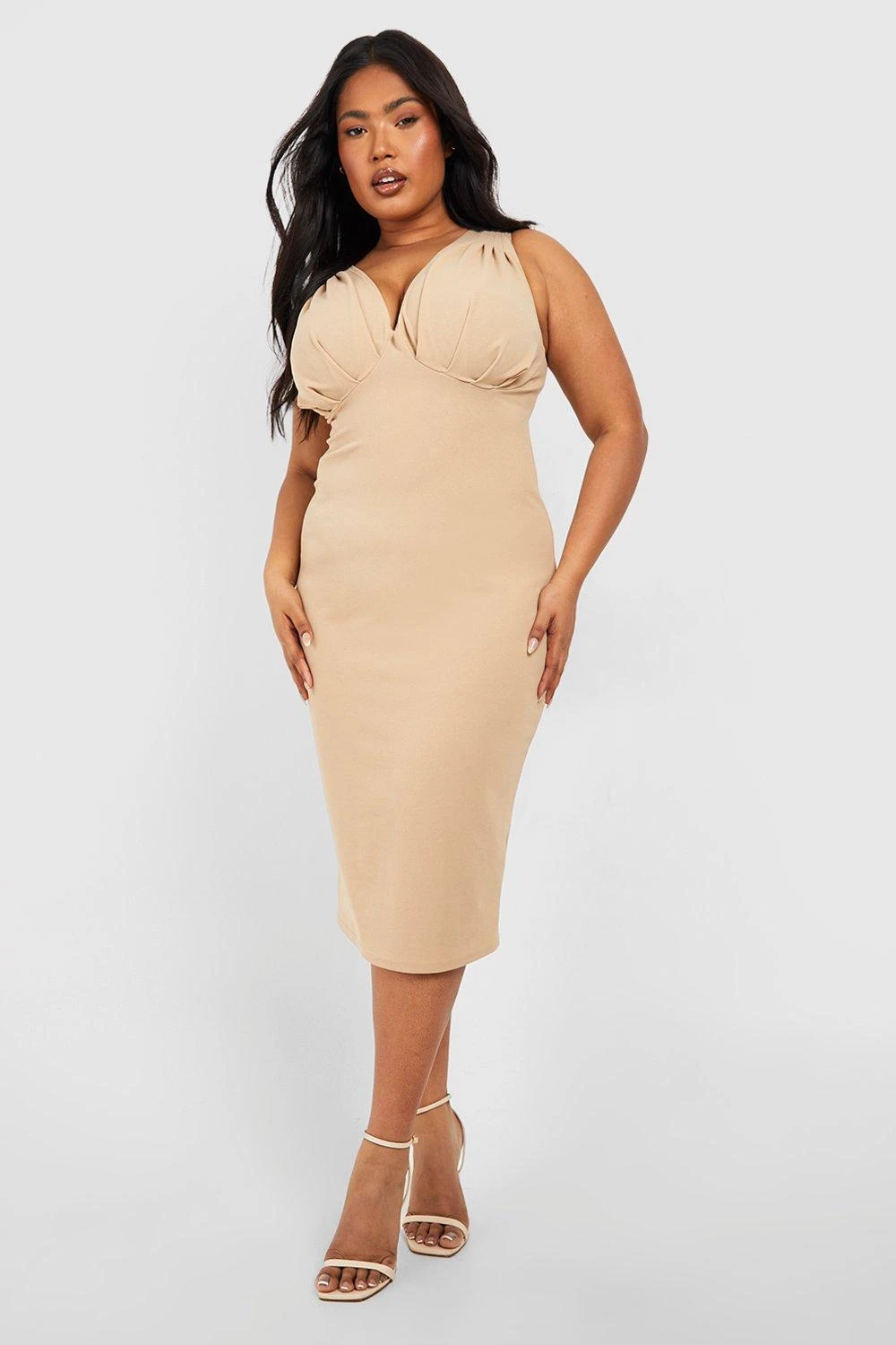 Grande Taille - Robe Corset Mi-longue 5 Grande Taille - Robe Corset Mi-longue – Image 3