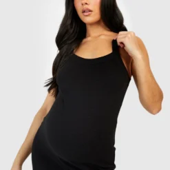 Maternité - Robe De Grossesse Premium -Pas Cher Vêtue Diva Magasin gzz51678 black xl 3