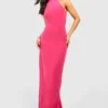 Petite - Robe Longue Torsadée Dos Nu -Pas Cher Vêtue Diva Magasin gzz51847 hot20pink xl
