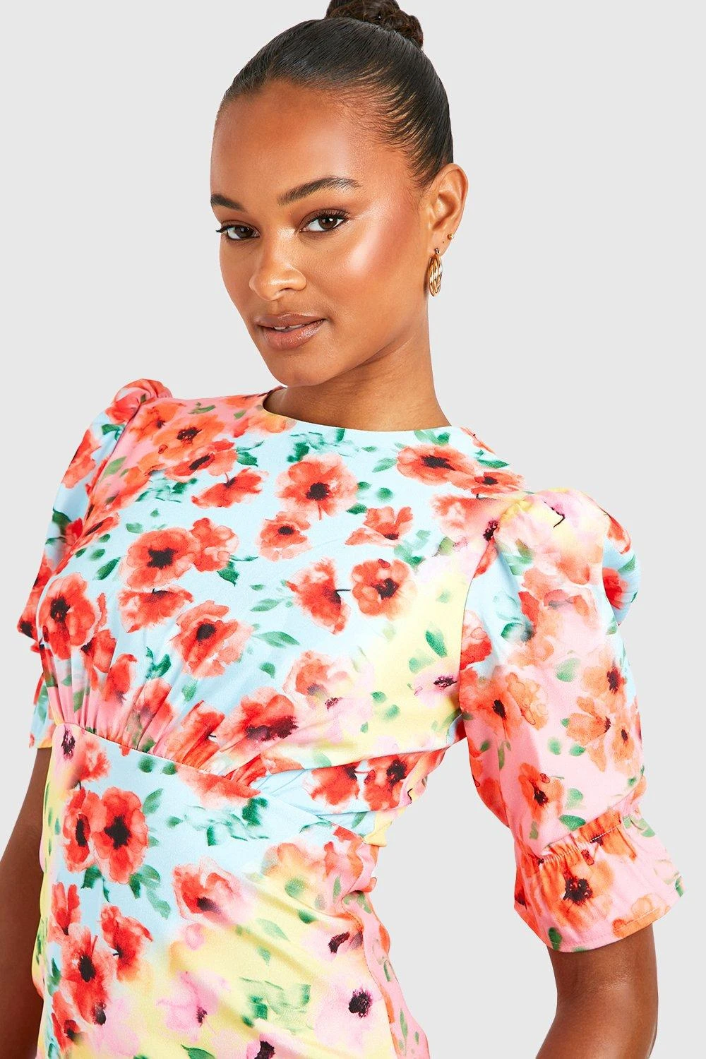 Tall - Robe Babydoll Fleurie à Volants 6 Tall - Robe Babydoll Fleurie à Volants – Image 4