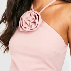 Maternité - Robe De Grossesse Mi-longue Dos Nu à Fleur 3D 9 Maternité - Robe De Grossesse Mi-longue Dos Nu à Fleur 3D -Pas Cher Vêtue Diva Magasin gzz52892 blush xl 3 scaled
