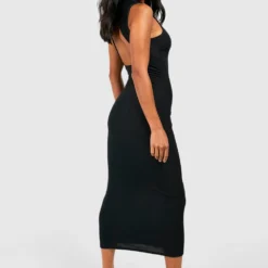 Petite - Robe Courte Douce à Col Montant -Pas Cher Vêtue Diva Magasin gzz53568 black xl 2