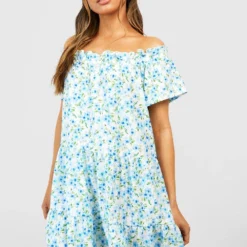 Robe Fleurie Texturée