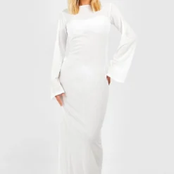 Robe De Plage Longue Texturée 8 Robe De Plage Longue Texturée -Pas Cher Vêtue Diva Magasin gzz54275 ivory xl 2