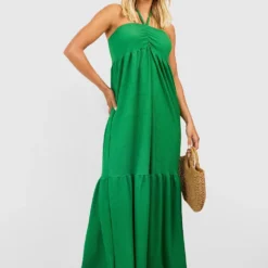 Robe Longue Texturée Dos Nu -Pas Cher Vêtue Diva Magasin gzz54296 lime xl 2