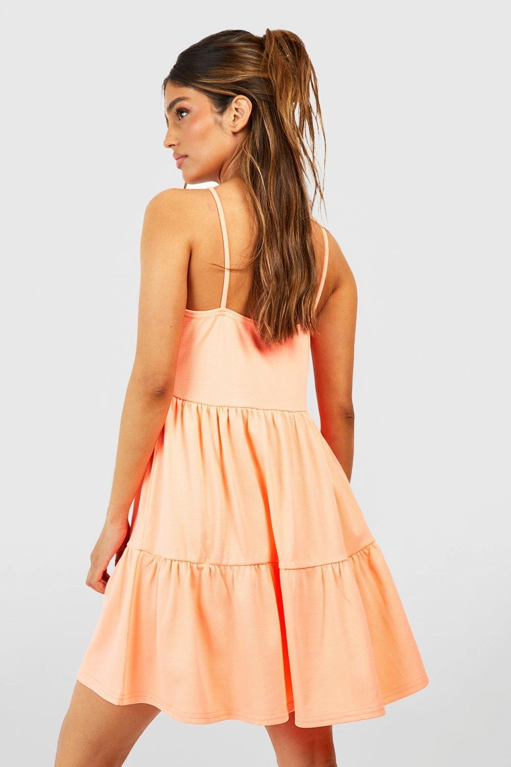 Robe Volantée Texturée à Volants étagés 4 Robe Volantée Texturée à Volants étagés – Image 2