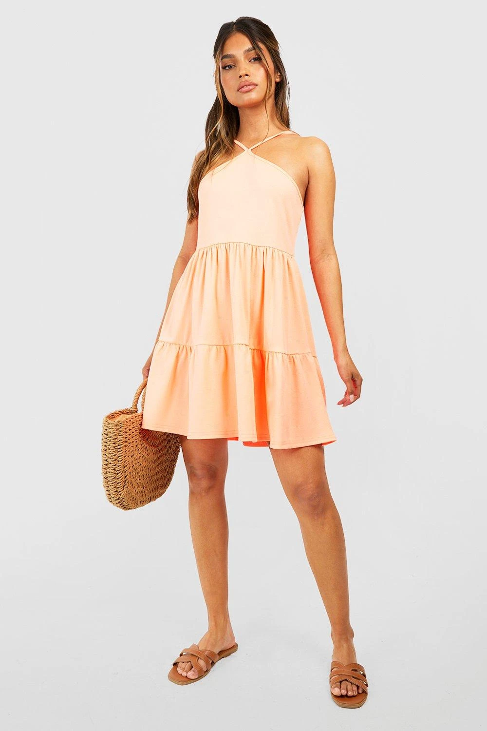 Robe Volantée Texturée à Volants étagés 5 Robe Volantée Texturée à Volants étagés – Image 3