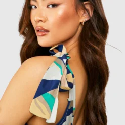 Robe Longue à Imprimé Abstrait -Pas Cher Vêtue Diva Magasin gzz54766 multi xl 3 scaled