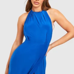 Robe Longue Fendue Dos Nu -Pas Cher Vêtue Diva Magasin gzz55238 cobalt xl 3