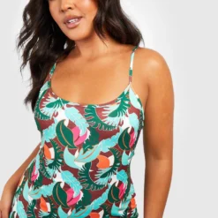 Grande Taille - Robe Longue En Jersey -Pas Cher Vêtue Diva Magasin gzz55813 green xl 3