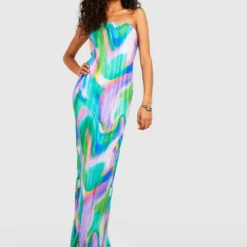 BOOHOO Robe Longue Plissée 9 BOOHOO Robe Longue Plissée -Pas Cher Vêtue Diva Magasin gzz59680 green xl 3 scaled