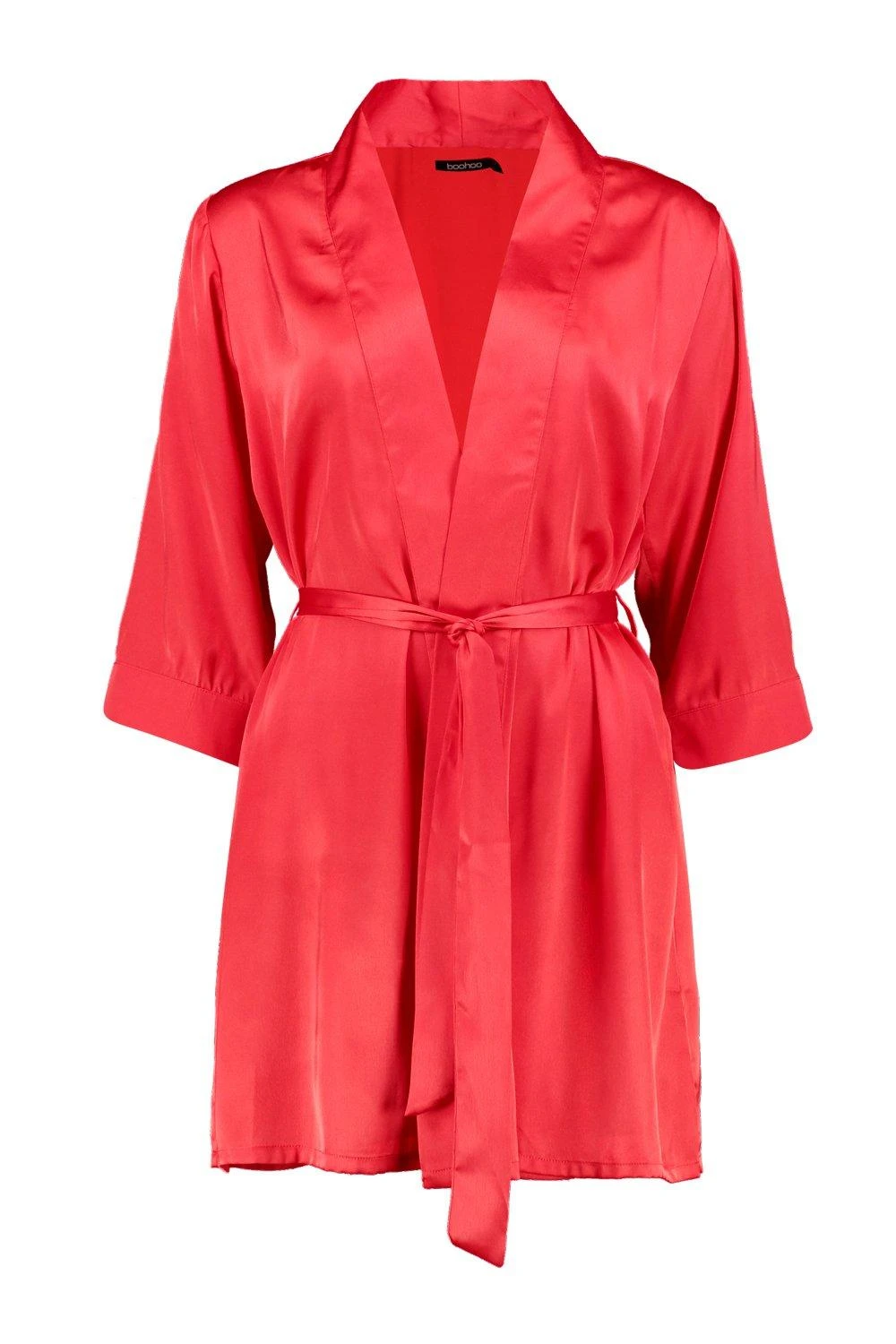 BOOHOO Robe De Chambre Style Kimono à Nouer 5 BOOHOO Robe De Chambre Style Kimono à Nouer – Image 3