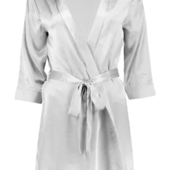 BOOHOO Robe De Chambre Satinée 8 BOOHOO Robe De Chambre Satinée -Pas Cher Vêtue Diva Magasin nzz99894 grey xl 2