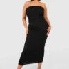 Grande Taille - Robe Longue Basique Bustier