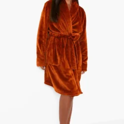 Grande Taille - Robe Longue Basique -Pas Cher Vêtue Diva Magasin pzz07403 chocolate xl 2