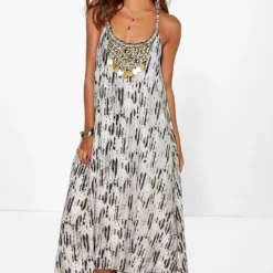 Petite - Robe à Imprimé Serpent Et Ornements