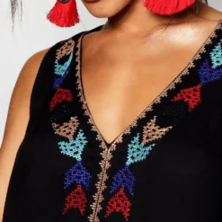 Robe D'été à Franges -Pas Cher Vêtue Diva Magasin szz88493 white xl 3