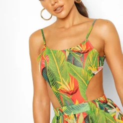 Robe De Plage Longue à Découpes -Pas Cher Vêtue Diva Magasin szz88980 red xl 3